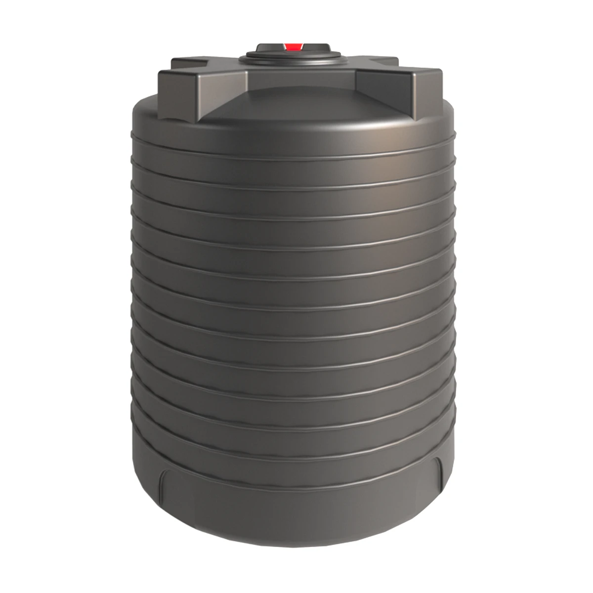 Емкость вертикальная 3000 л (черная)