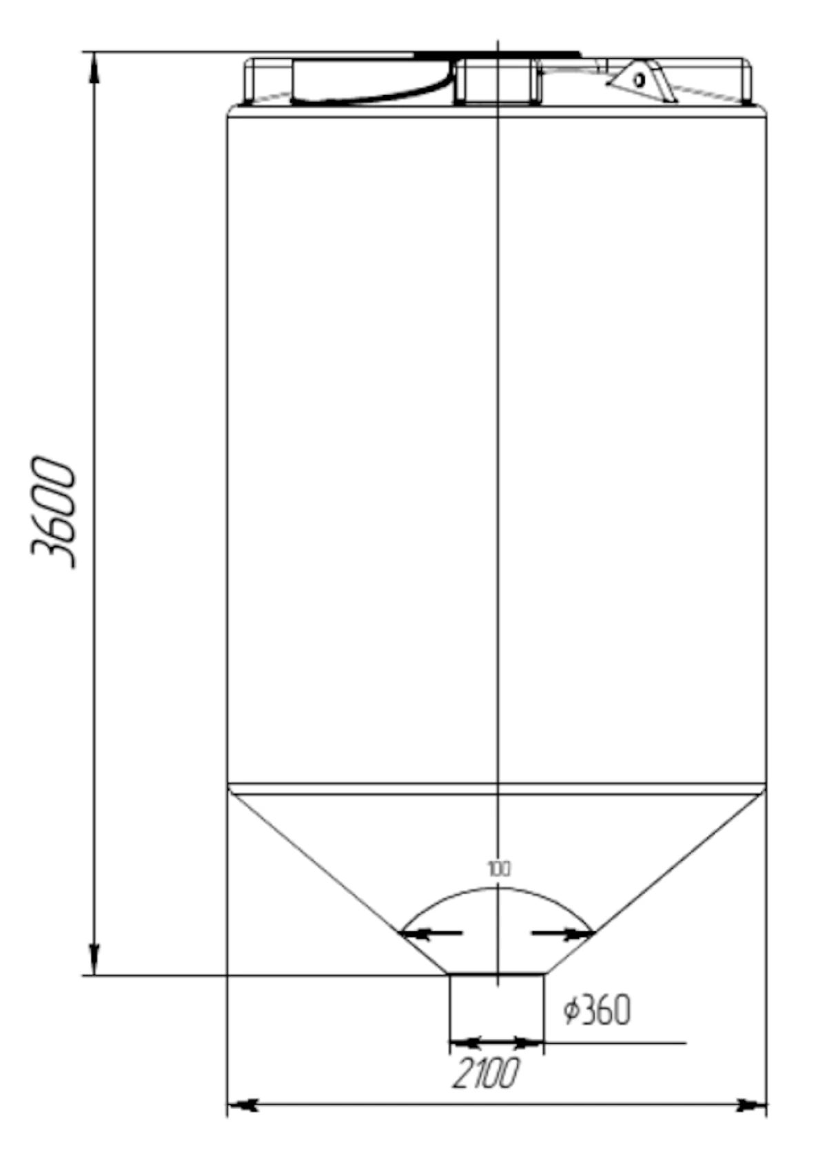 (синяя) в обрешётке