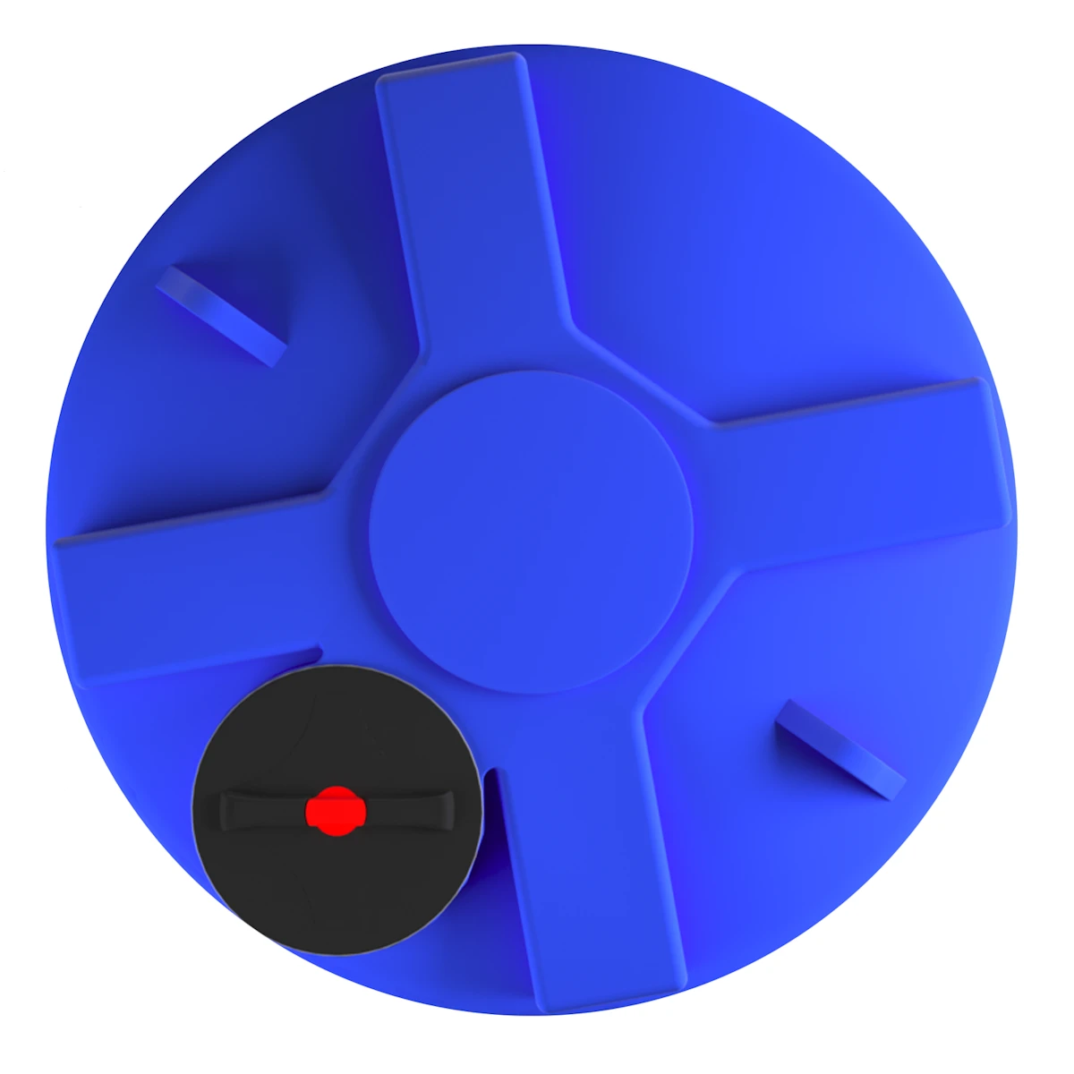 (синяя) в обрешётке