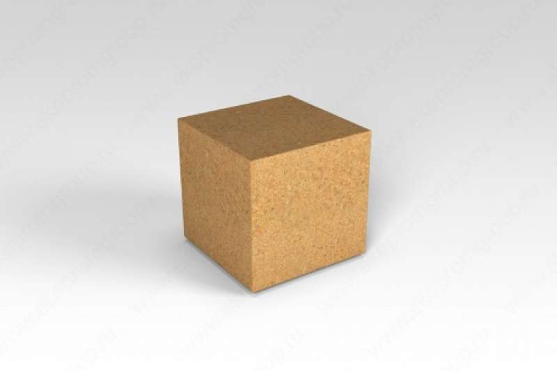 Декоративная фигура «Flox» Куб песочный гранит