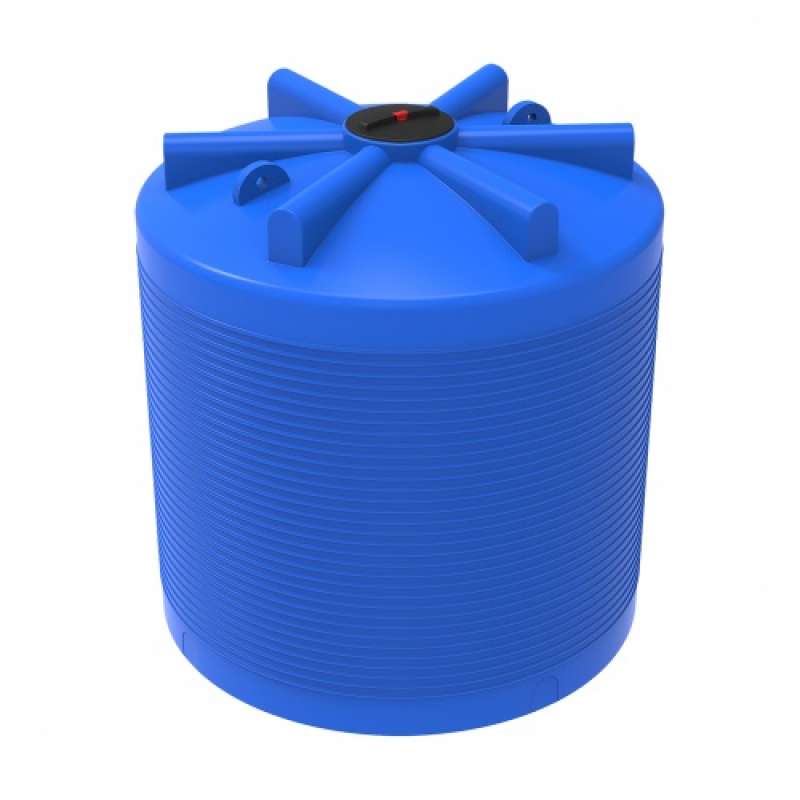 Емкость ЭВЛ 7500л (синий) для питьевой воды и продуктов с плотностью до 1,0 г/см³ 