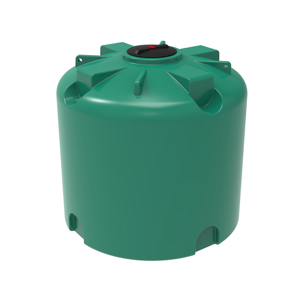 Емкость TR 8000 л (зеленый) для питьевой воды и продуктов с плотностью до 1,0 г/см³ 