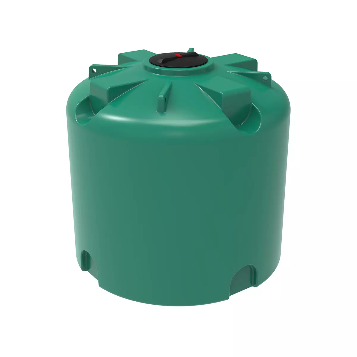Емкость вертикально-цилиндрическая TR 8000 л для воды (зеленый)