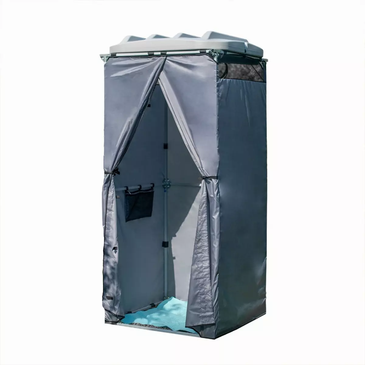 Комплект дачного душа Rostok 110 (серый)