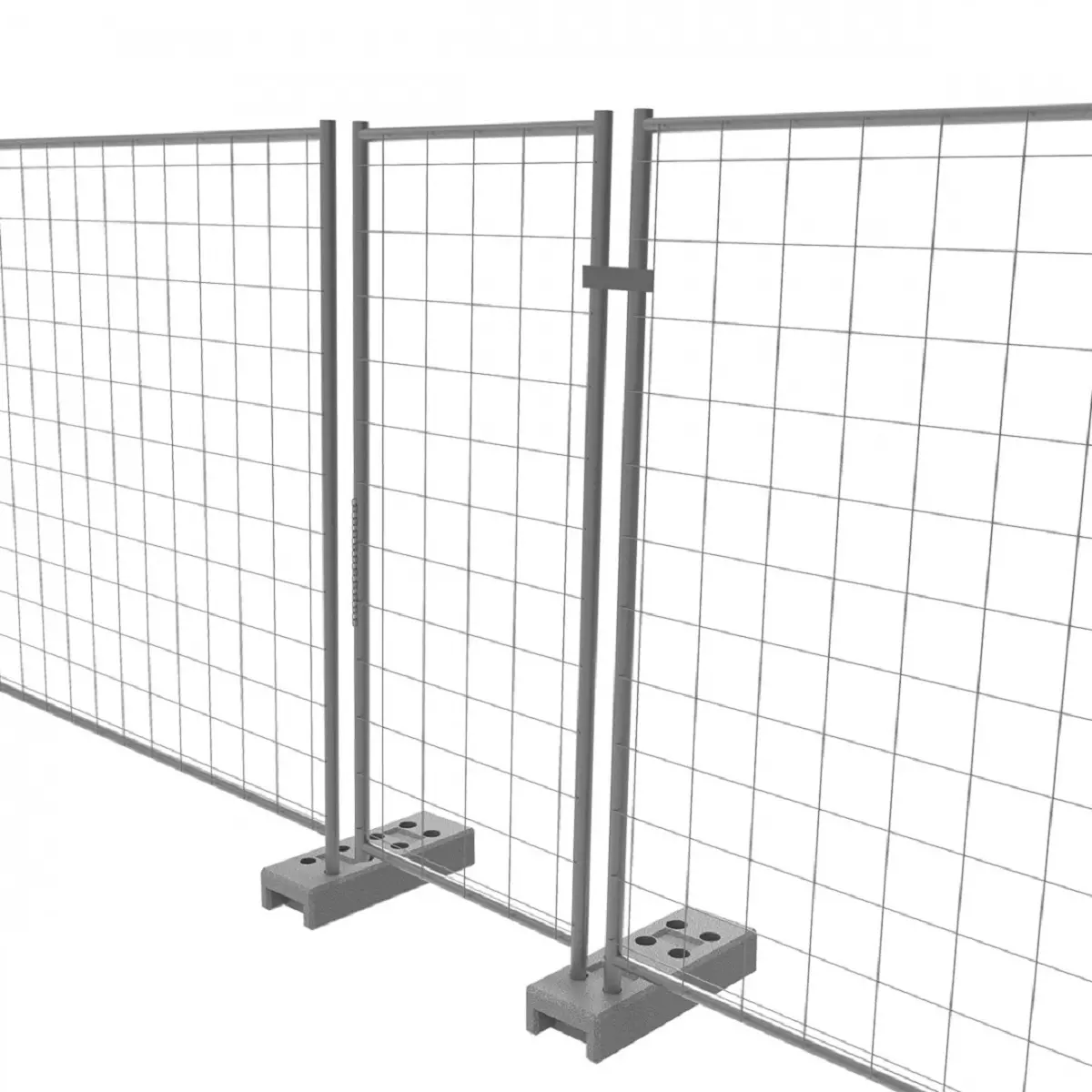 для организации прохода людей на ограждаемую территорию.