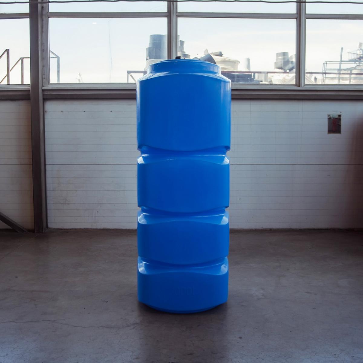 Емкость L 1000л (синий) для питьевой воды и продуктов с плотностью до 1,0 г/см³ 