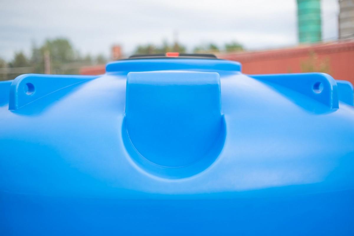 Емкость TR 8000л (синяя) для питьевой воды и продуктов с плотностью до 1,0 г/см³ 
