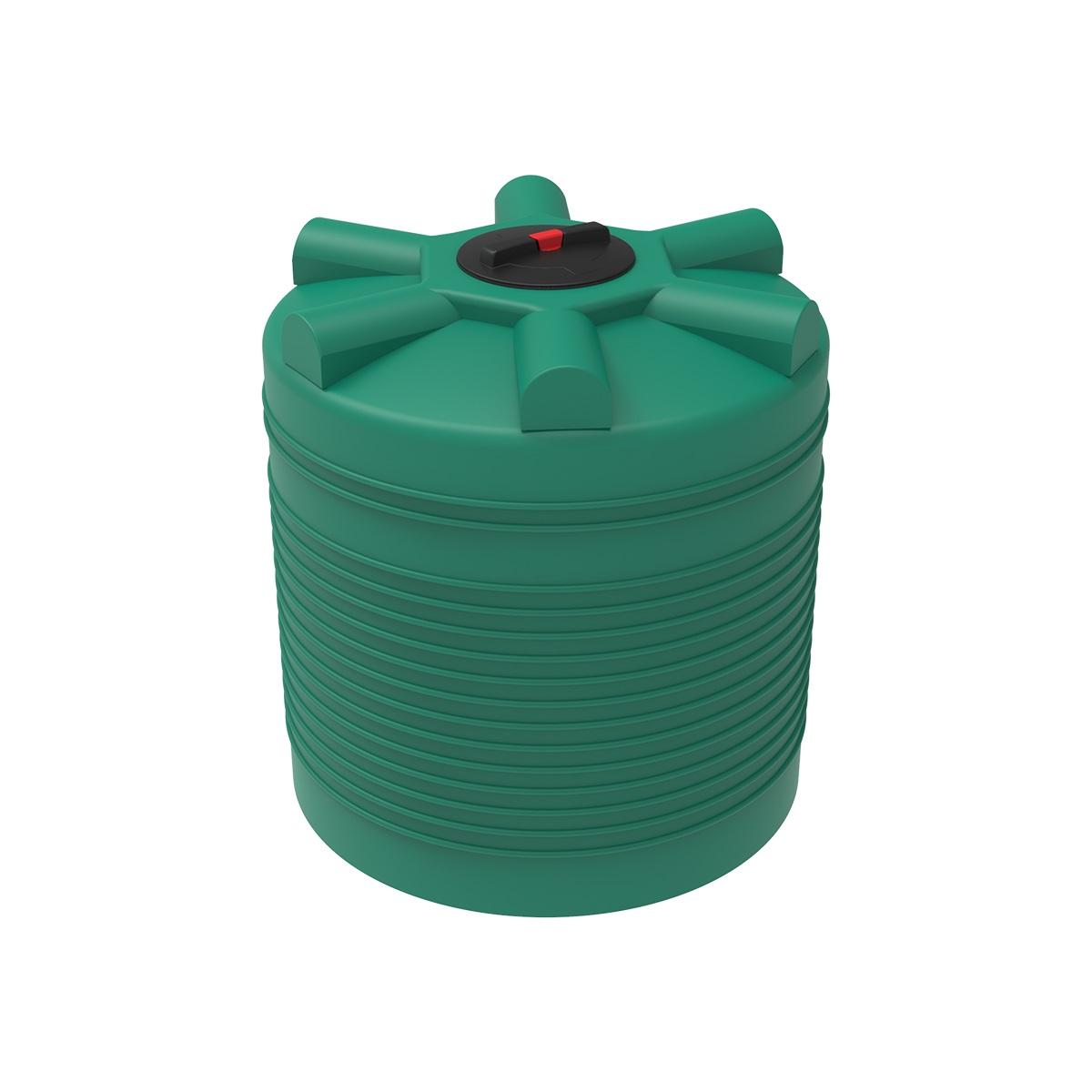 Емкость ЭВЛ 1000л (зеленая) для питьевой и технической воды 