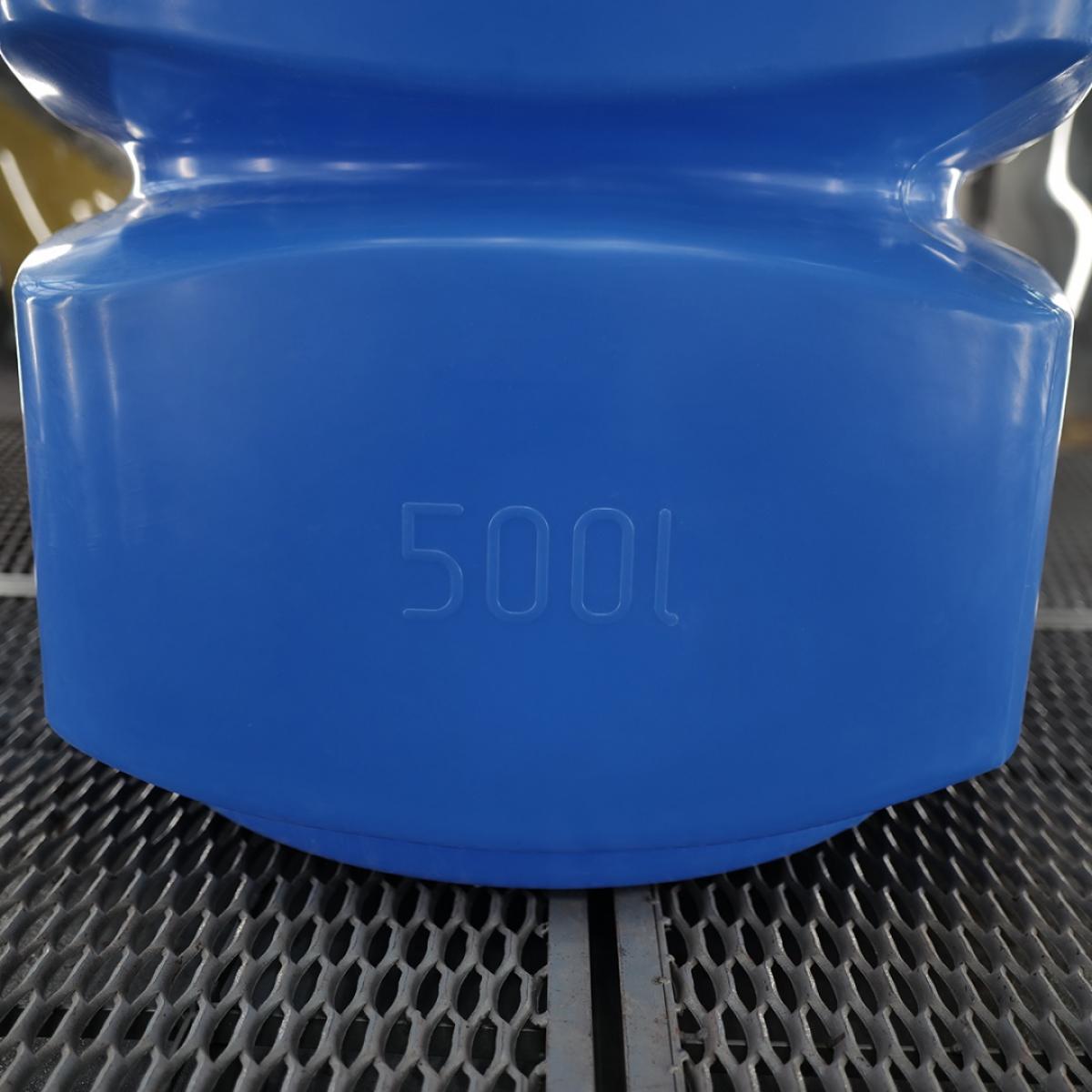 Емкость L 500л (синий)  для питьевой воды 
