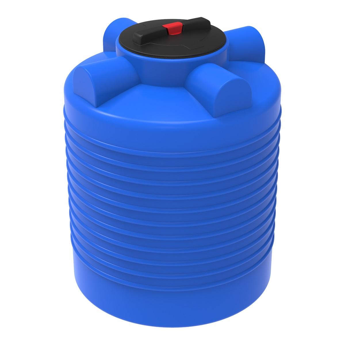 Емкость ЭВЛ 300л (синий) для питьевой воды 
