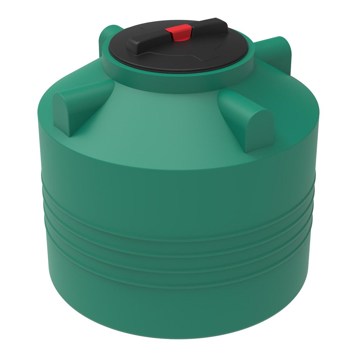 Емкость ЭВЛ 200л (зеленая) для питьевой воды и технической воды 