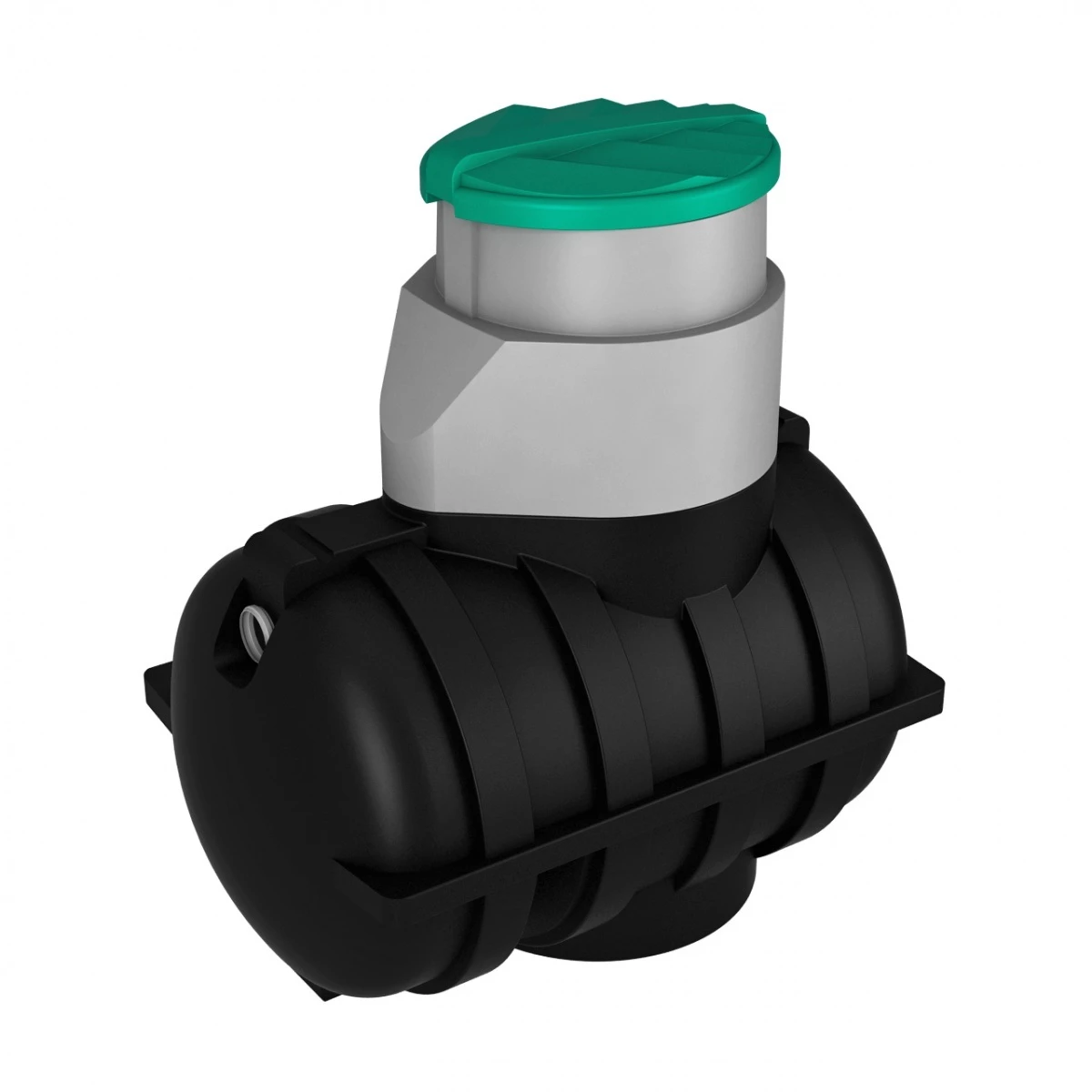 Емкость подземная U 1250л (черный) с выходом