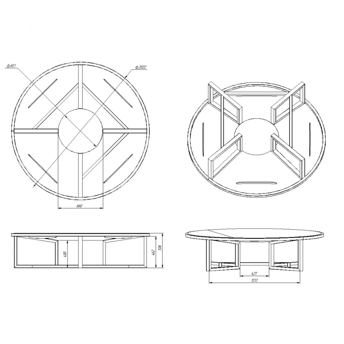 металлическая подставка конусной формы, на которую устанавливается емкость