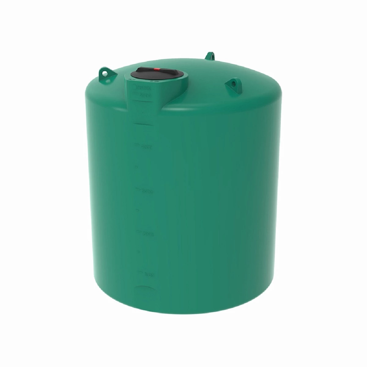 Емкость вертикально-цилиндрическая TOR 5000 л для воды (зеленая)