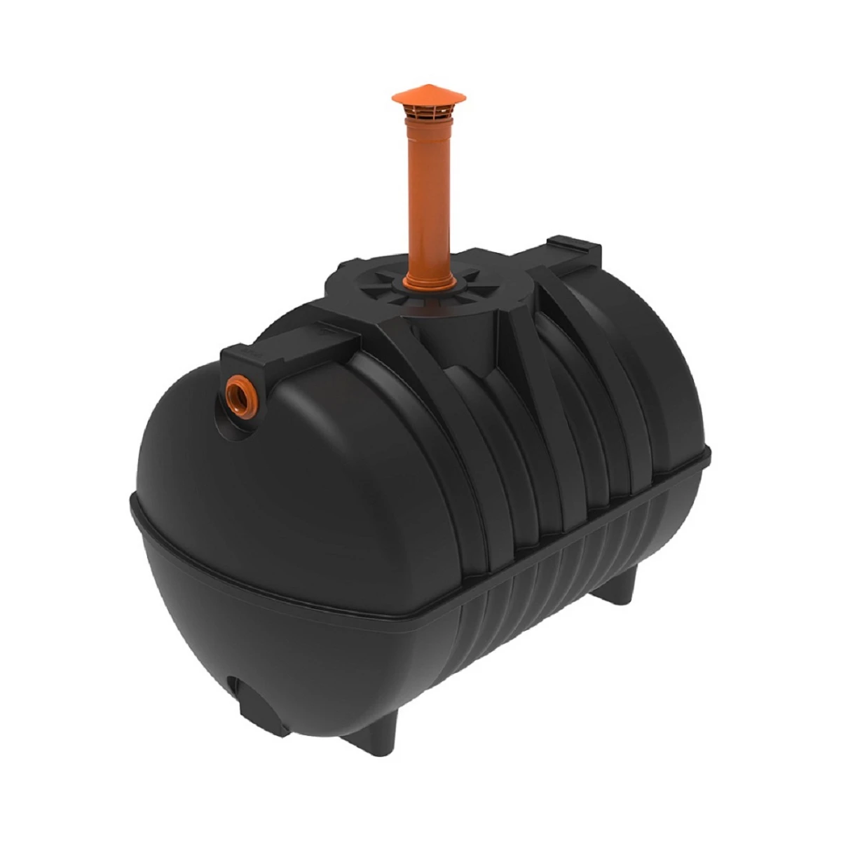 Емкость подземная Rostok G 3.5 м3 шахта c входом и выходом, патрубком 110 мм.