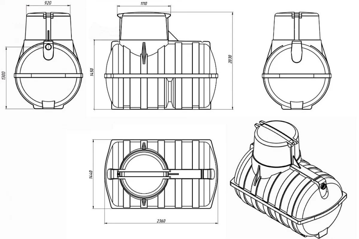 для хранения и дальнейшего использования питьевой воды.