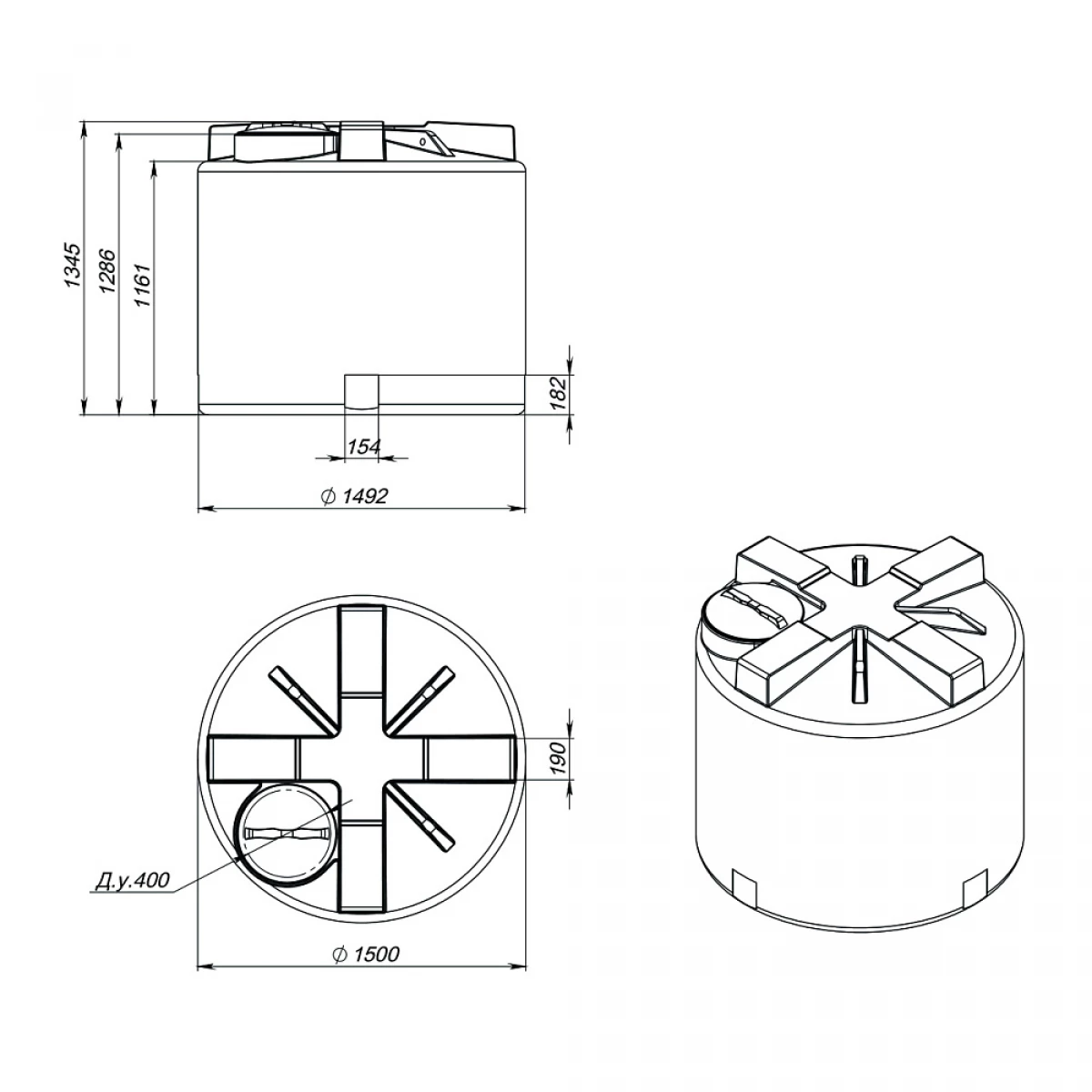 моющие средства, для транспортировки и хранения веществ плотностью до 1,0 г/см³