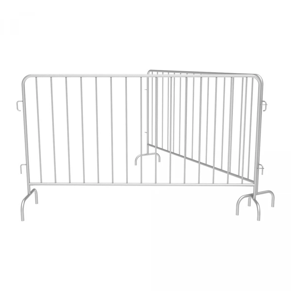 в цепь с помощью специальных монтажных элементов (ухо-крючок) на боковых торцах секций.