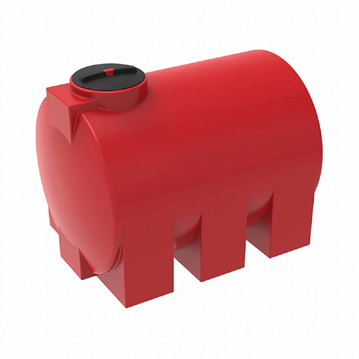 Емкость горизонтально-цилиндрическая ЭВГ 2000 л (усиленная) для КАС/ЖКУ/СЗР