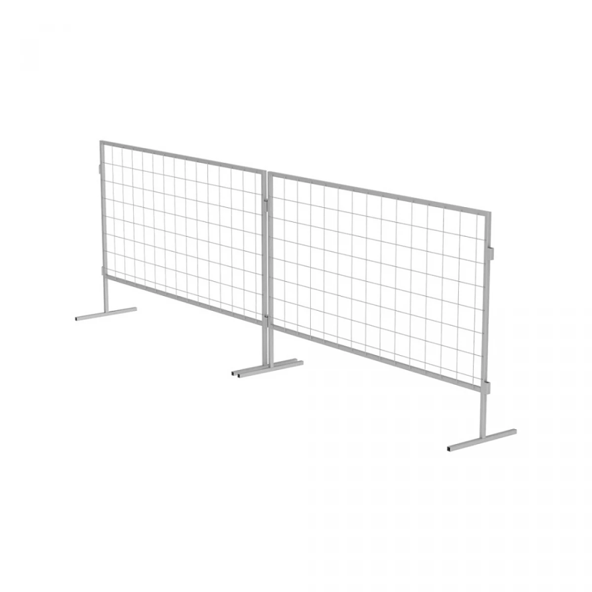 в цепь с помощью специальных монтажных элементов (ухо-крючок) на боковых торцах секций.