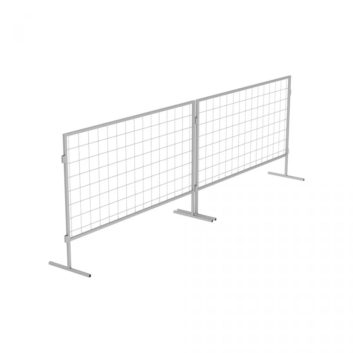 в цепь с помощью специальных монтажных элементов (ухо-крючок) на боковых торцах секций.