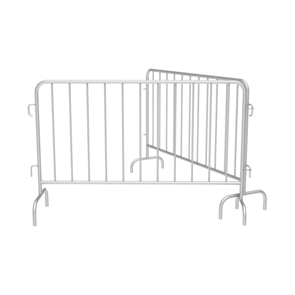 монтажных элементов (ухо-крючок) на боковых торцах секций.