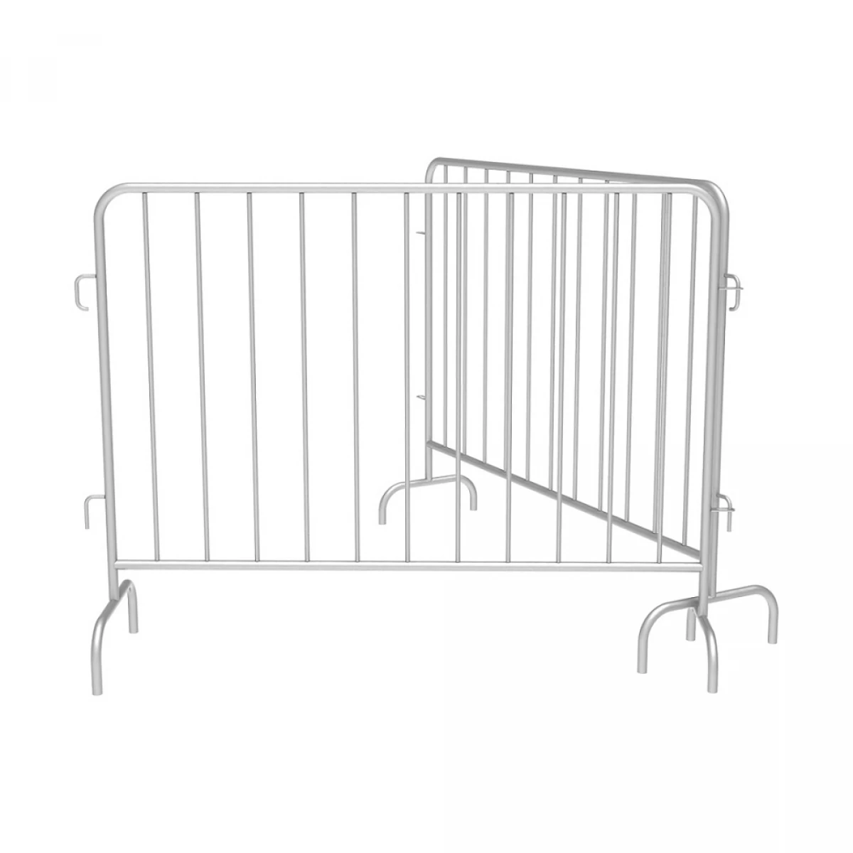 монтажных элементов (ухо-крючок) на боковых торцах секци