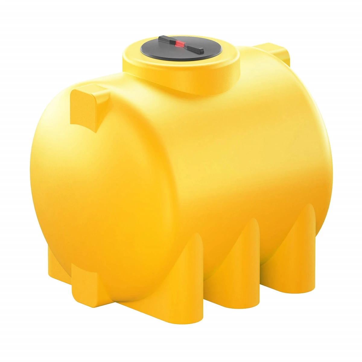 Емкость горизонтальная усиленная GTR 5000 л для КАС (желтый), для перевозки удобрений КАС/ЖКУ/СЗР для перевозки удобрений КАС/ЖКУ/СЗР