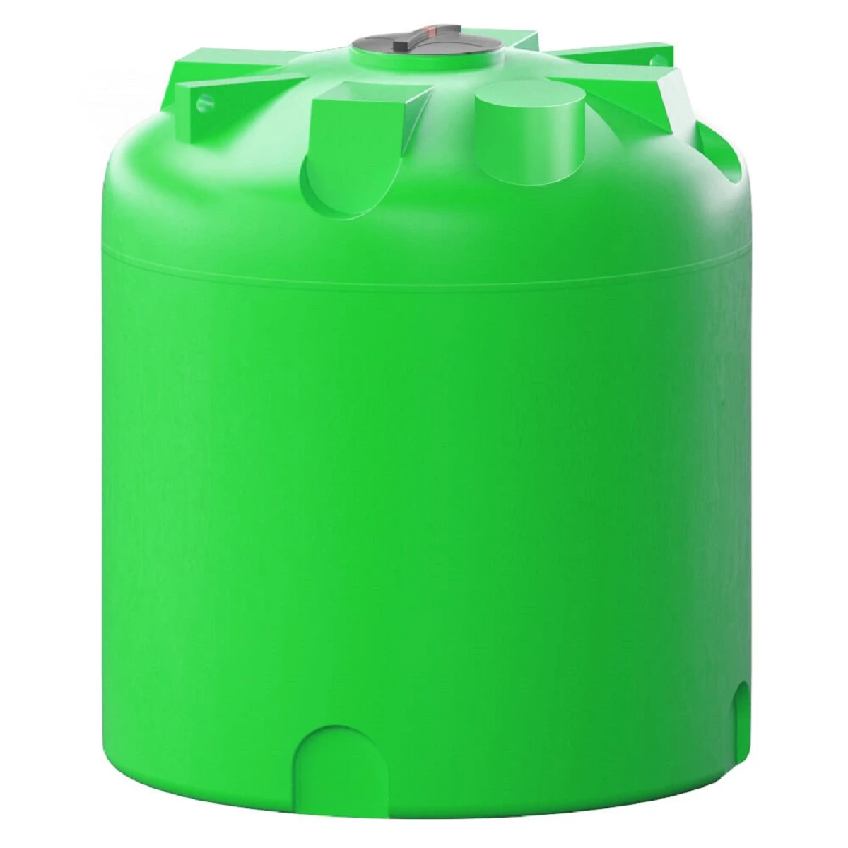 Емкость вертикальная усиленная VTR 10000 л (салатовый) для хранения удобрений КАС/ЖКУ/СЗР