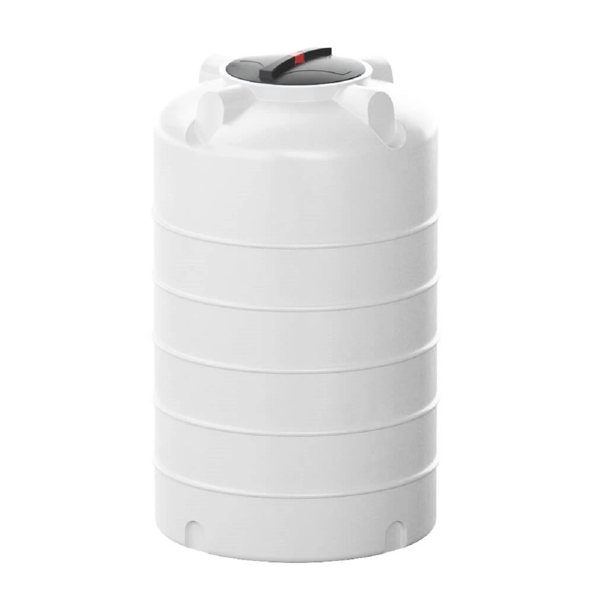 Емкость цилиндрическая - вертикальная VER T 500 л (белый)