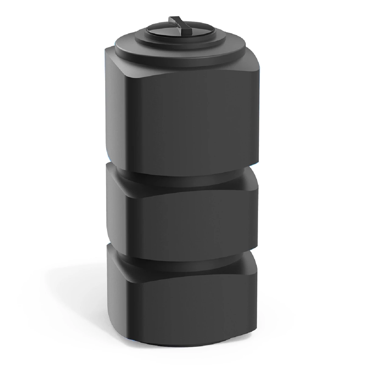 Емкость | бак прямоугольная - вертикальная F 750 л (черный)