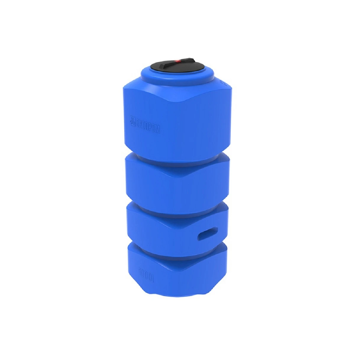 Емкость прямоугольная - вертикальная L 1м3 (синяя)