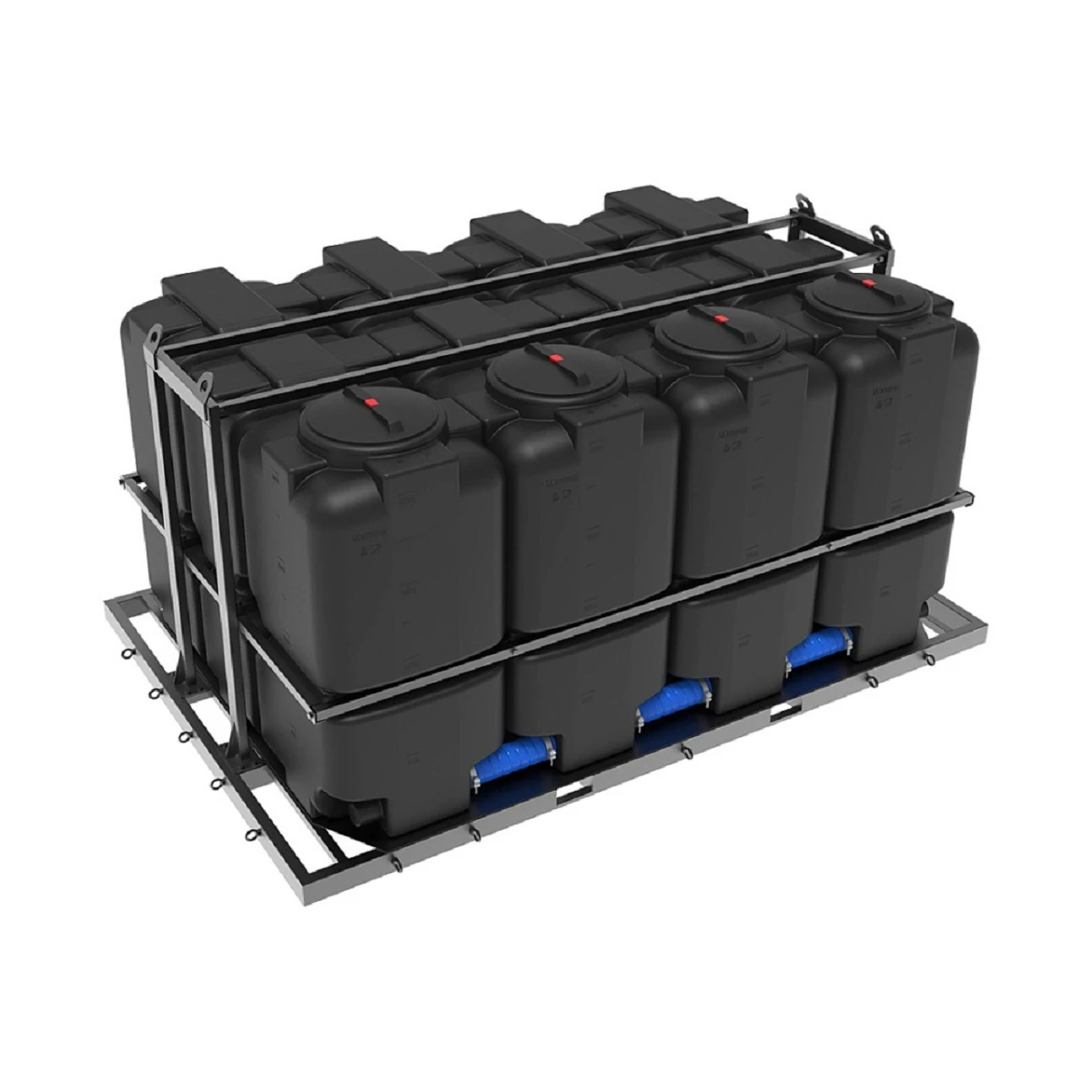 Транспортная кассета ST 8м³ ( 4*2000) черная.