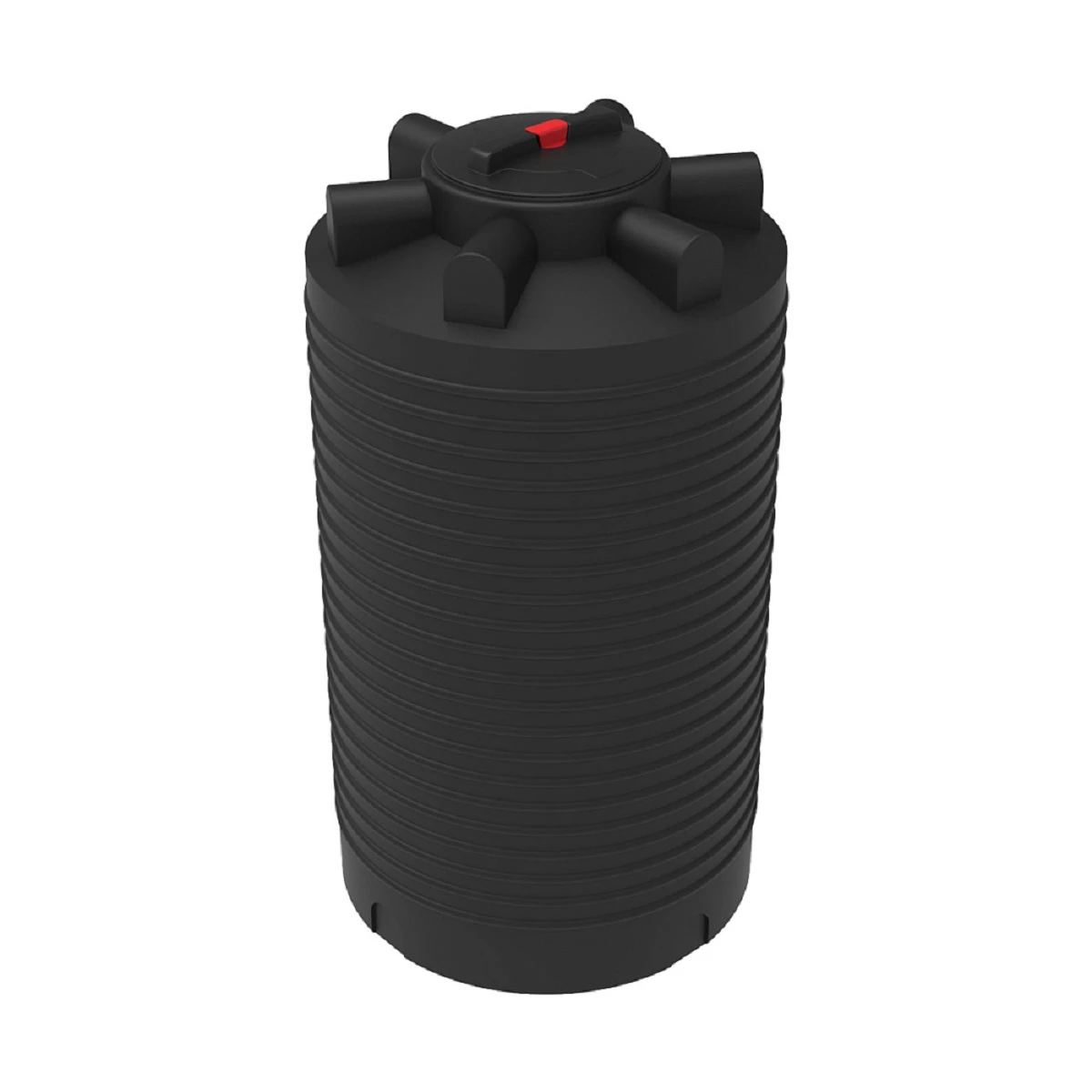 Емкость цилиндрическая - вертикальная ЭВЛ-Т 500 л (черная)