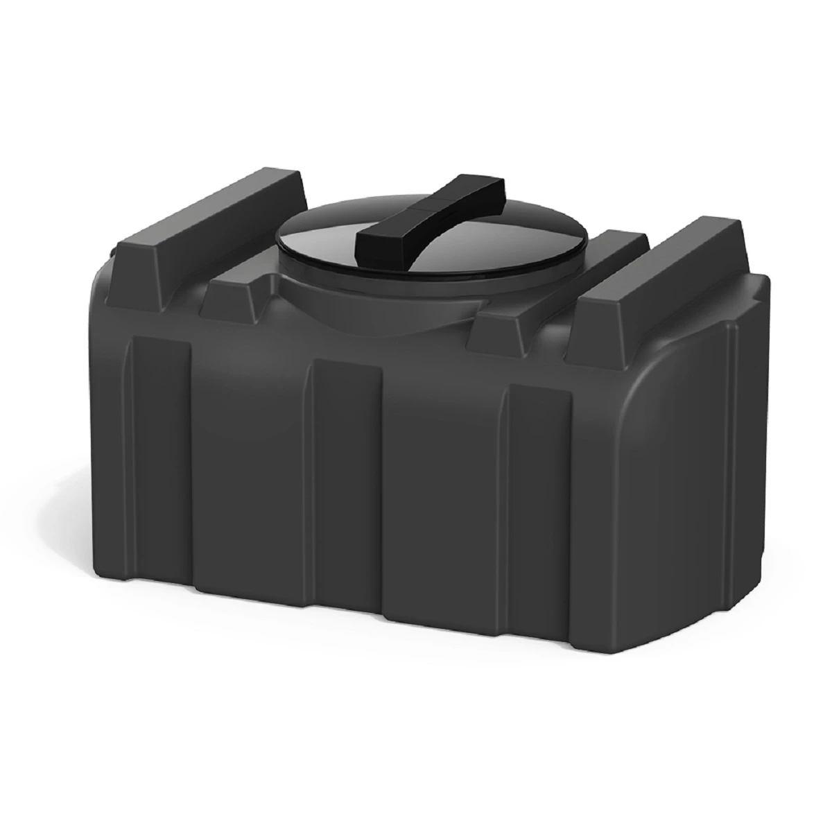 Бак прямоугольный пластиковый R 100 л (черный)