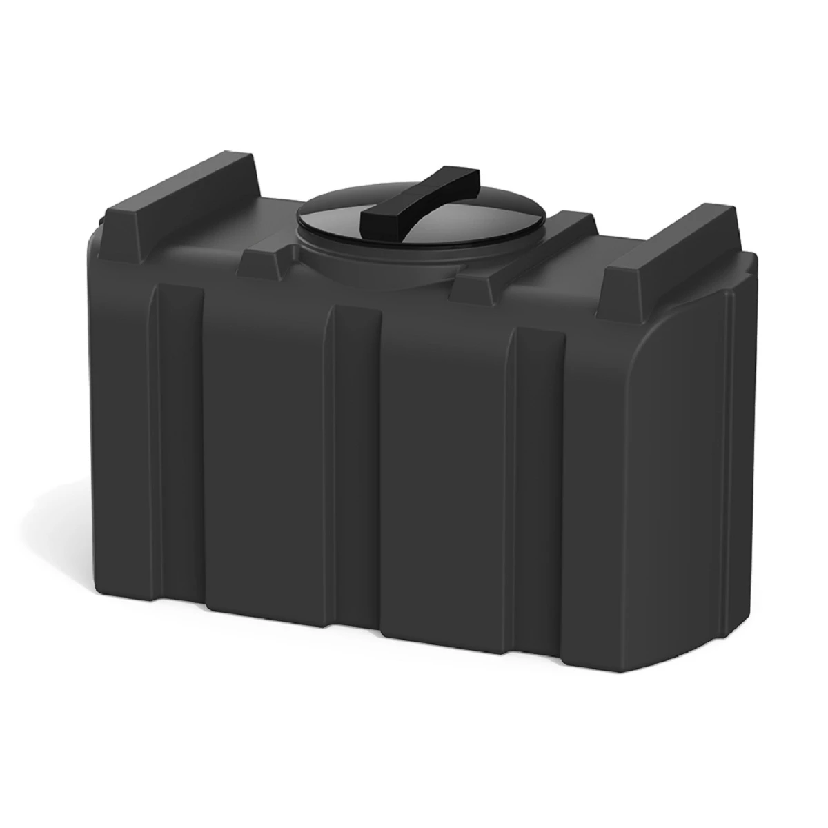 Бак прямоугольный пластиковый R 200 л (черный)