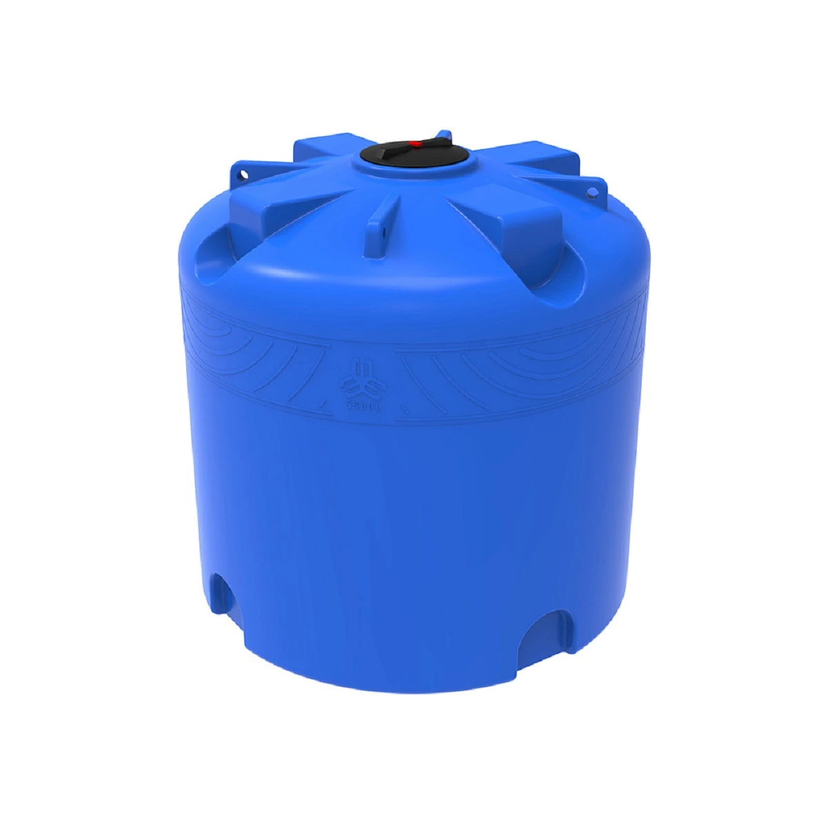 Емкость вертикально-цилиндрическая  TR 5500 л для воды (синяя) 