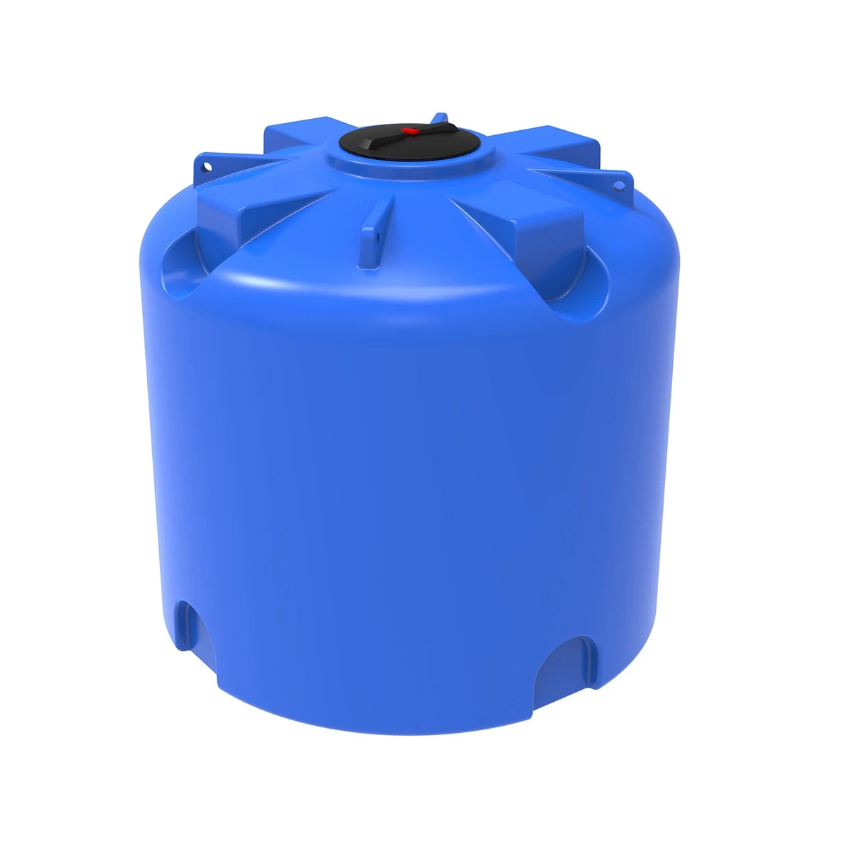 Емкость вертикально-цилиндрическая TR 8000 л (синяя) 