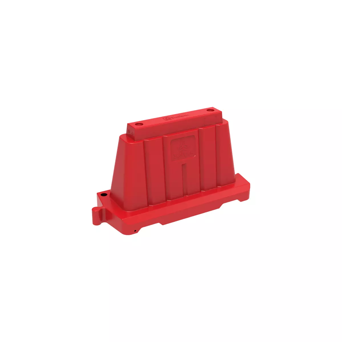 Дорожный блок 1200 вставной красный 