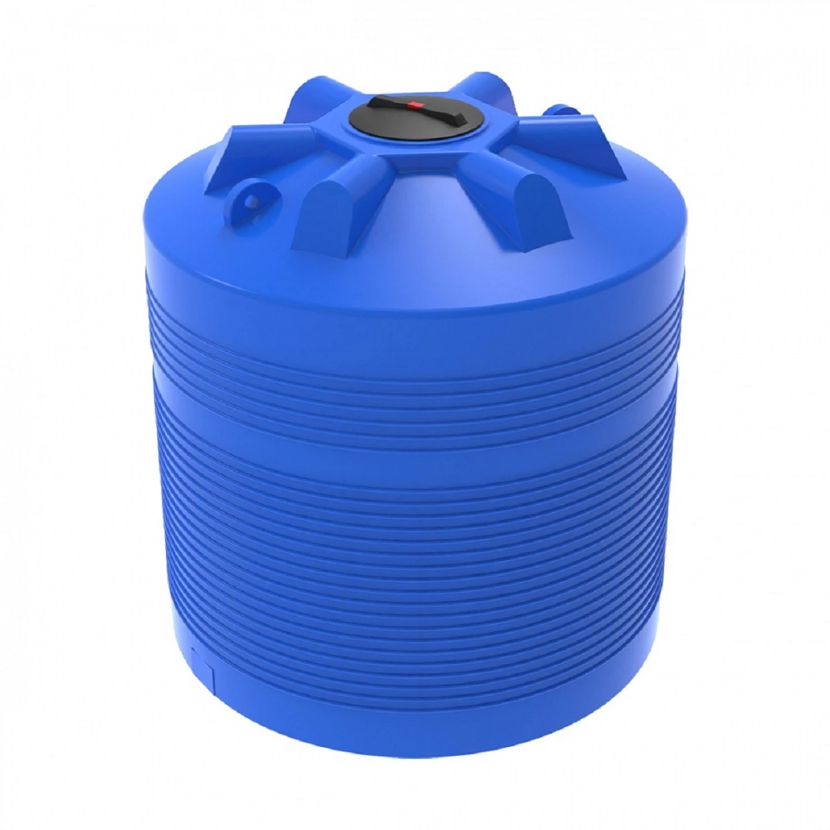 Емкость вертикально-цилиндрическая ЭВЛ 5000 л для воды (синий) 
