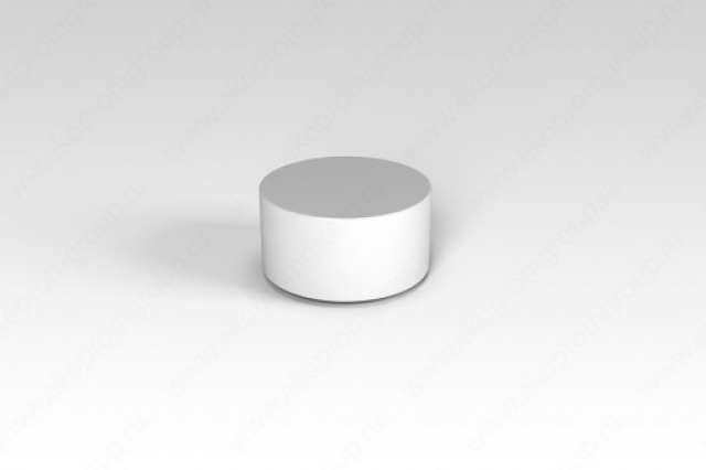 Цилиндр малый белый