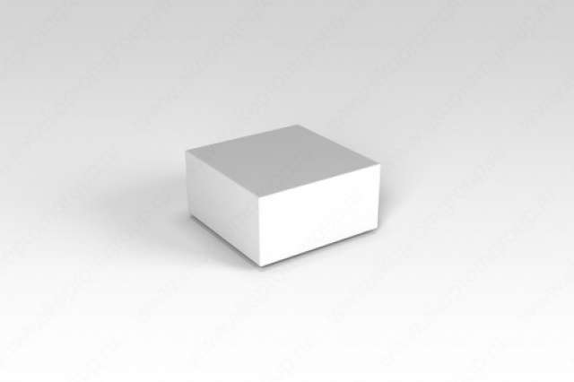 «Flox» Полукуб белый