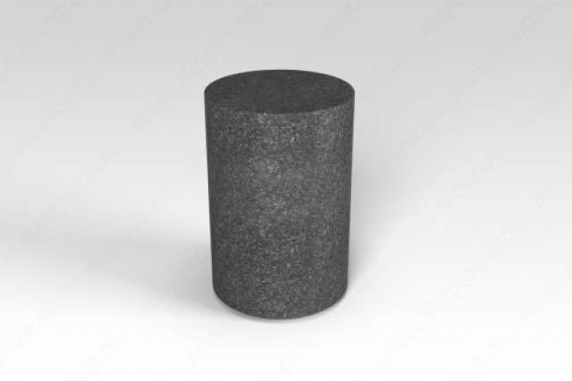 Цилиндр черный гранит