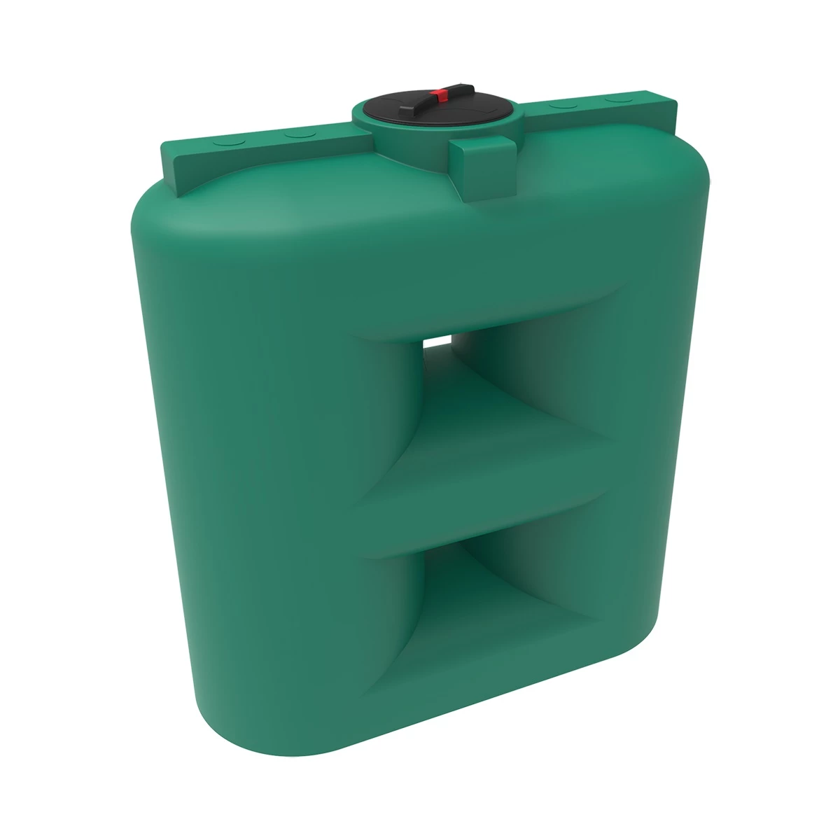 Емкость прямоугольная - узкая SL 2м3 (зеленая) 