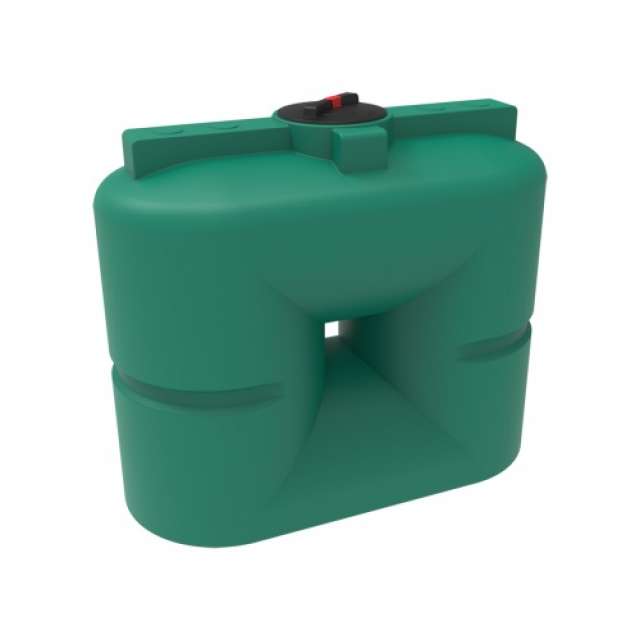 Бак прямоугольный - узкий S 1м3 ( зеленая) 