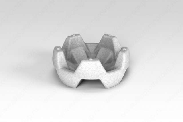 «Flox» белый гранит