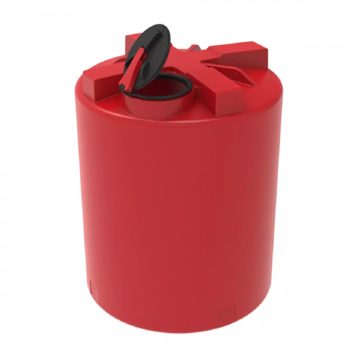 Емкость вертикально-цилиндрическая усиленная T 3000 л для КАС с откидной крышкой 