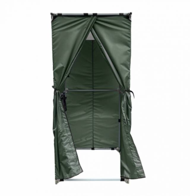 Душевая кабина дачная Rostok без бака (зеленая) 