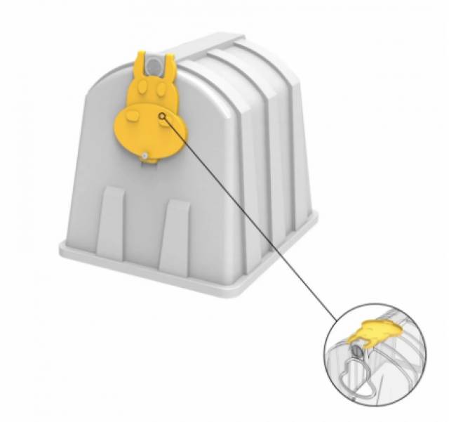 Домик для телёнка малый 