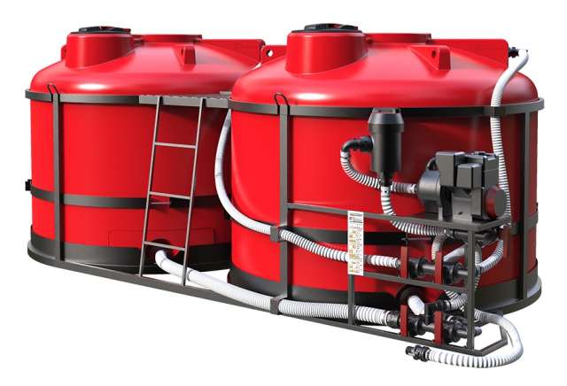 (с гидроперемешиванием рабочих растворов)